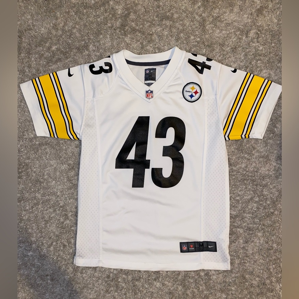 Boys Nike Polamalu Steelers Jersey- medium